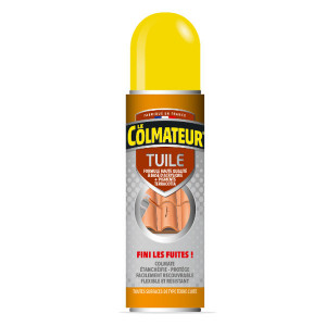 Le Colmateur Tuile en spray pour étanchéité, bouteille de 405 ml