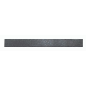 Frise Carrelage Noire Verre Alu LI36, Listel 1,5 x 60 x 0,8 cm
