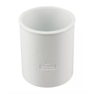 Manchon PVC à Coller NF Femelle-Femelle Nicoll M2JB Blanc, ⌀50mm