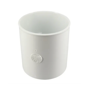 Manchon PVC Femelle-Femelle à Coller NF Nicoll M2TB Blanc, ⌀100mm