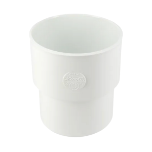 Manchon PVC NF pour WC Mâle Nicoll ZTTW Blanc, ⌀100mm