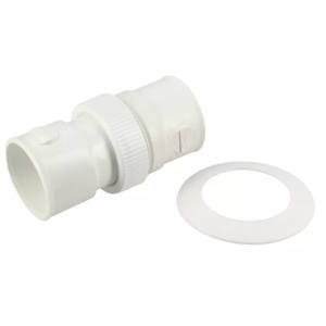 Manchon union PVC à Coller NF Nicoll MMRD4K Blanc, ⌀40mm
