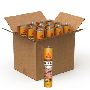 Mastic Colle Sikaflex-155 Fixotuile® Purform, Cartouche de 12 x 300ml