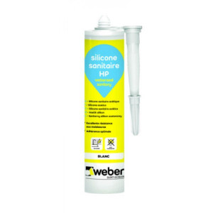 Mastic acrylique, 300 ml, Blanc, Weber acrylique