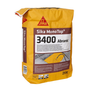 Mortier haute résistance à l'abrasion Sika MonoTop-3400 Abraroc 25kg