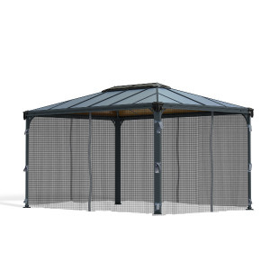 Moustiquaire pour Tonnelle Canopia Martinique 4300 Gris