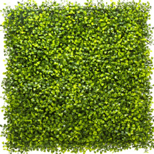 Mur Végétal Artificiel Buis Vert 80 mm 1m x 1m