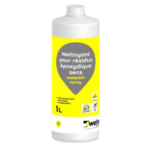 Nettoyant Revêtement Céramique Murs et Sols Weberklin époxy 1l