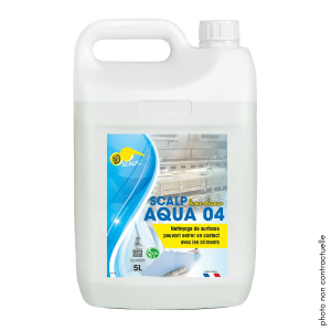 Nettoyant Dégraissant Alimentaire Scalp Aqua 04, Bidon de 20L