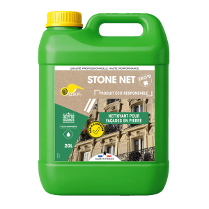 Nettoyant Façades Pierre Scalp Stone Net Eko'R, Bidon de 20L