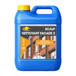 Nettoyant pour Traces de Silice Scalp Nettoyant Façade 2, Bidon de 20Kg
