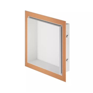 Niche de Douche Alu Schlüter-Design-Niche 300x300mm Blanc mat