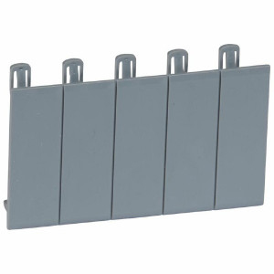 Obturateur pour Coffret Electrique Legrand 5 Modules Gris 001961