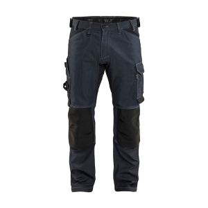 Pantalon de Travail Blaklader Denim Stretch 1751 Marine/Noir