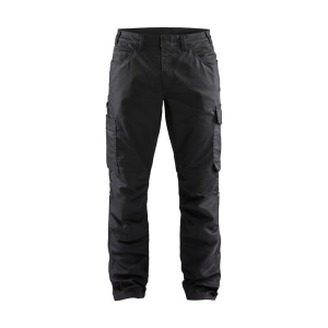 Pantalon de Travail Blaklader Denim Stretch 2D 1439 Noir/Noir