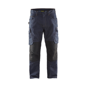 Pantalon de Travail Blaklader Denim Stretch 2D 1497 Marine/Noir