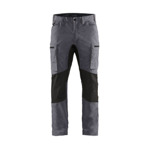 Pantalon de Travail Blaklader Polycoton Stretch 1459 Gris moyen
