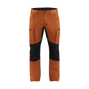 Pantalon de Travail Blaklader Polycoton Stretch 1459 Rouille/Noir