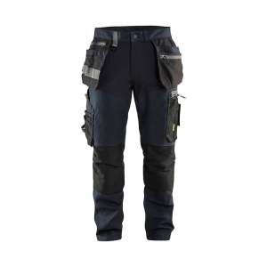 Pantalon de Travail Blaklader Stretch 15991343 Marine foncé/Noir