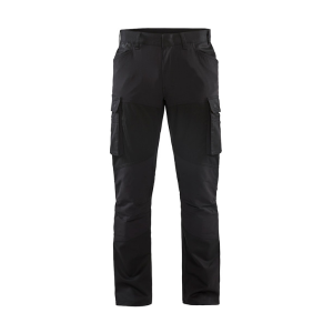 Pantalon de Travail Blaklader Polycoton Stretch 2D 1457 Noir