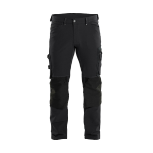 Pantalon de Travail Blaklader X1900 Stretch 4D 1989 Noir