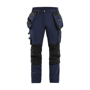 Pantalon de Travail Blaklader X1900 Stretch 4D 1998 Marine/Noir