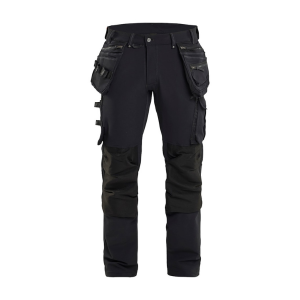 Pantalon de Travail Blaklader X1900 Stretch 4D 1998 Noir