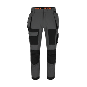 Pantalon de Travail Herock Sparo Charbon/Noir