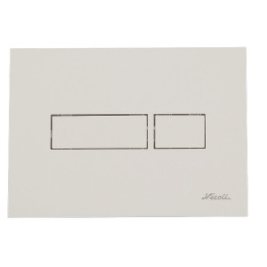 Plaque de Commande Happy Support Nicoll Rec Blanc