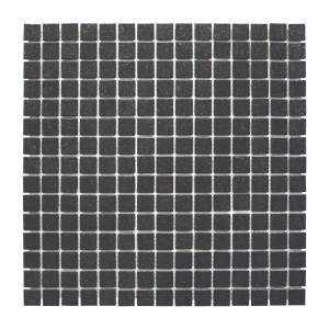 Mosaïque Noire Décoration Nylon PDV63, Plaque 32,7 x 32,7 x 0,38 cm