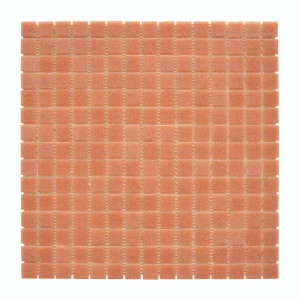 Mosaïque Orange Décoration Papier PDV71, Plaque 32,7 x 32,7 x 0,38 cm