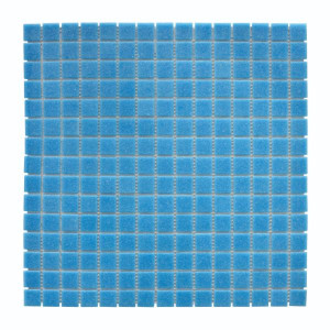 Mosaïque Bleue Décoration Papier PDV72, Plaque 32,7 x 32,7 x 0,38 cm