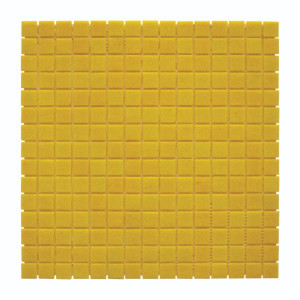 Mosaïque Jaune Décoration Papier PDV84, Plaque 32,7 x 32,7 x 0,38 cm