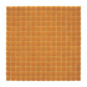 Mosaïque Orange Décoration Papier PDV86, Plaque 32,7 x 32,7 x 0,38 cm