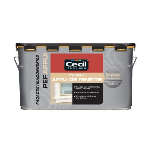 Peinture Appui de Fenêtre Cecil PEF APPUI Blanc 2,5L