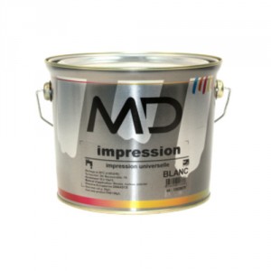 Peinture primaire MD Impression tous supports, blanc, 1 litre