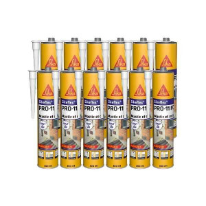 Sikaflex pro 11 FC, couleur blanc, le carton de 12 cart. de 300 ml