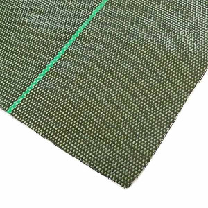 Toile de Paillage Tissée Verte 130g/m2, Rouleau 2,10 x 100 m