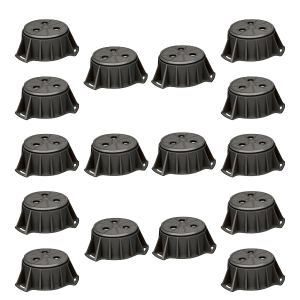 Pied réglable 7 à 11 cm pour Receveur de douche Kinedo, Kit de 16