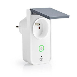 Prise Connectée Wifi Étanche pour Station Solaire Autoconso 16A IP44