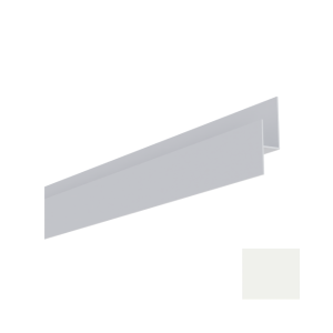 Profil de Départ bas pour Bardage MEP Isocel ISO-BBS4B Blanc, 4 m