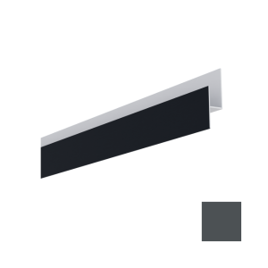 Profil de Départ bas pour Bardage MEP Isocel Premium Anthracite, 4 m