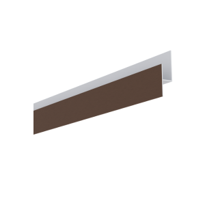 Profil de Départ bas pour Bardage MEP Isocel Premium Moka, 4 m