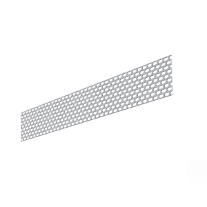 Profil plat de Ventilation Alu pour Bardage MEP, 50 mm x 2,5 m