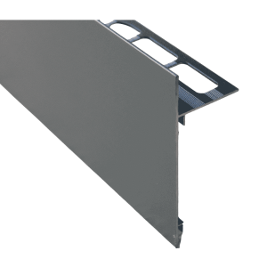 Profilé de Rive Alu pour Terrasse H 102mm x 2,5 m, Gris Sablé