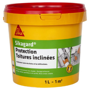 Protection Toiture Inclinée Sikagard Transparent, 1l