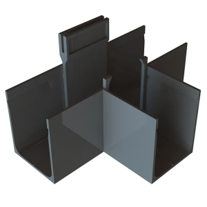 Raccord externe pour Caniveau ACO Slimline, 3 sorties