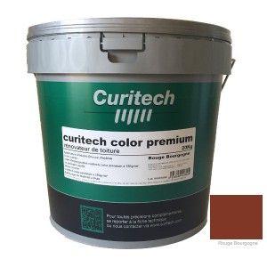 Rénovateur de toiture Curitech color premium Rouge, 20 kg