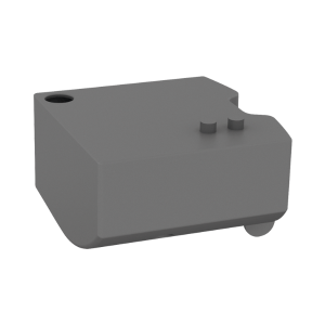 Réservoir à eau amovible Delabie pour Speedjet 2 Anthracite 510624RC