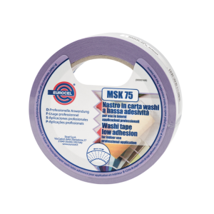 Ruban Adhésif de Masquage Violet Eurocel MSK75, 25 mm x 50 m
